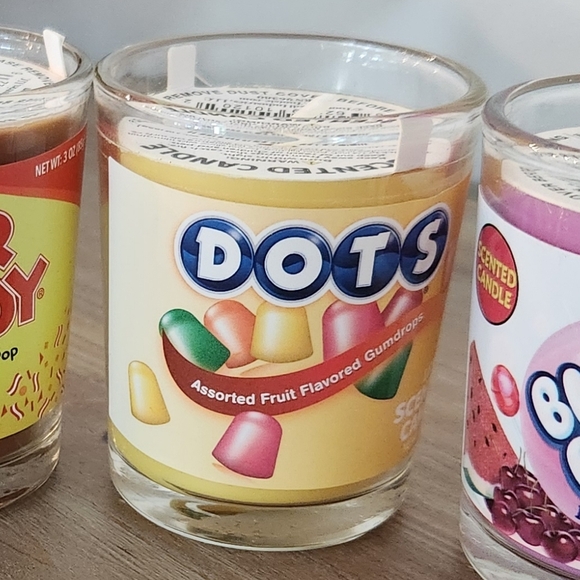 🍬 Set of 5 Candy-Themed Scented Candles – Sweet, Fun, and Fragrant! New decor - Picture 4 of 15